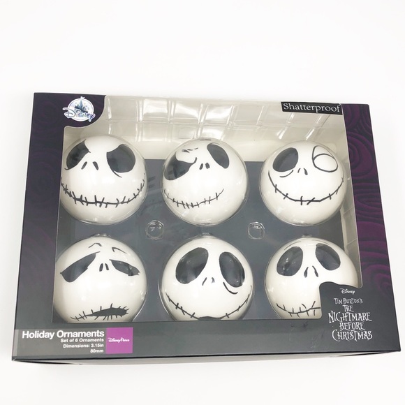 Disney Other - Disney Nightmare Before Christmas Jack Ornaments